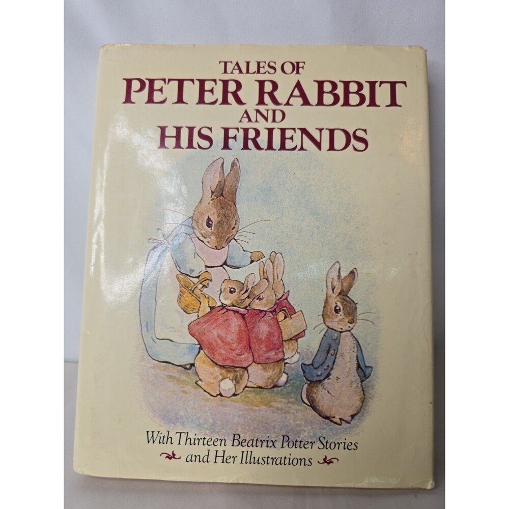 Tales of Peter Rabbit and His Friends by Beatrix Potter Hardcover 1984 13 Tales